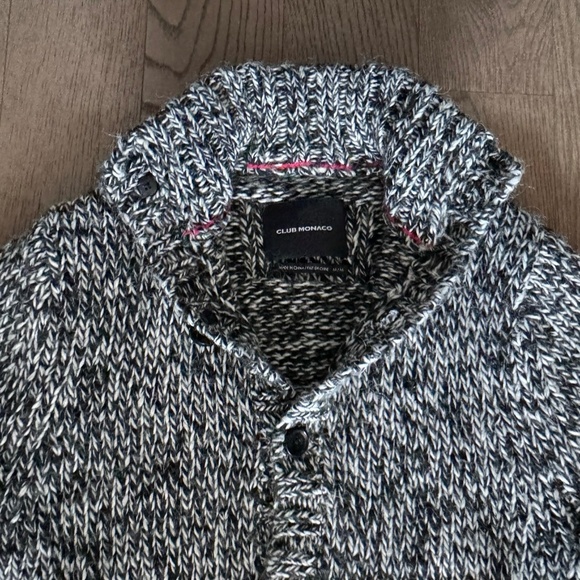 CLUB MONACO - Alpaca Wool Cardigan - Picture 6 of 7